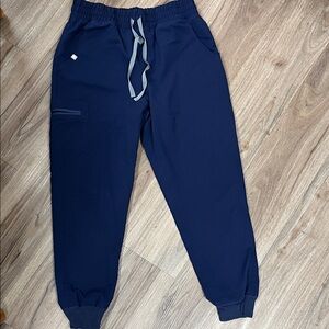 Figs Navy Blue Track Pants